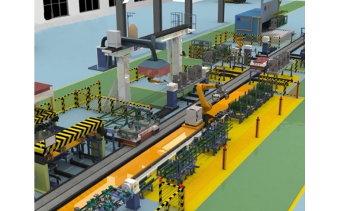 军工智能焊接柔性化生产线